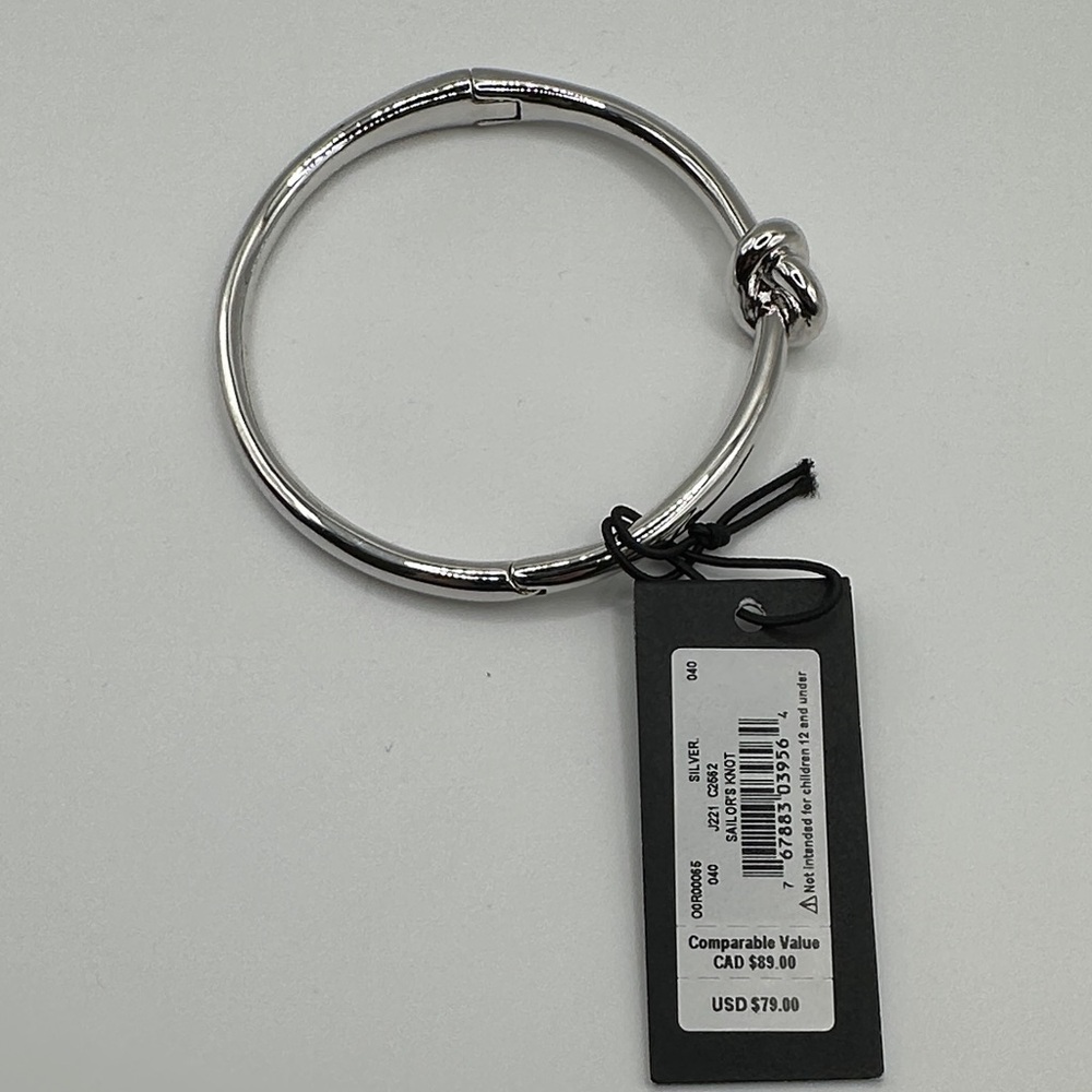 Kate Spade Silver Knot Bracelet - Picture 4 of 5